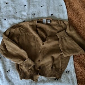 Vintage Cropped Cardigan